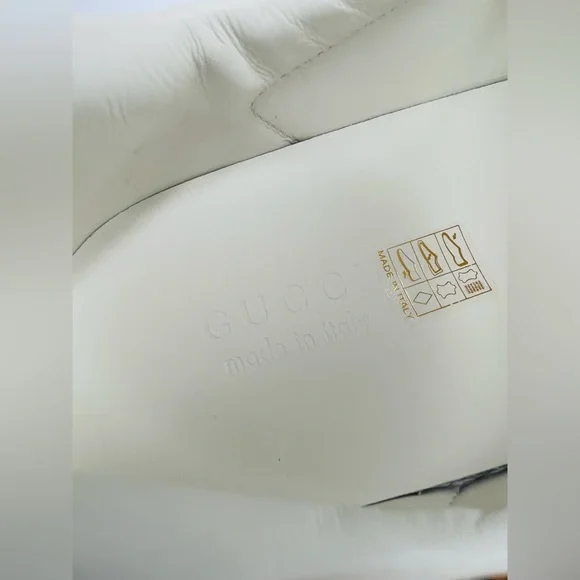 Gucci Ace Supreme Canvas Bees Sylvie Men GG Sneakers UK 12.5 - US 13 - EU 46.5 - Picture 8 of 13